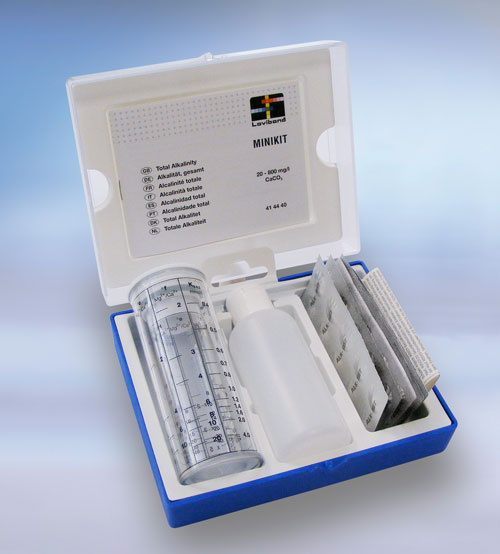 An example of a rapid water testing kit.